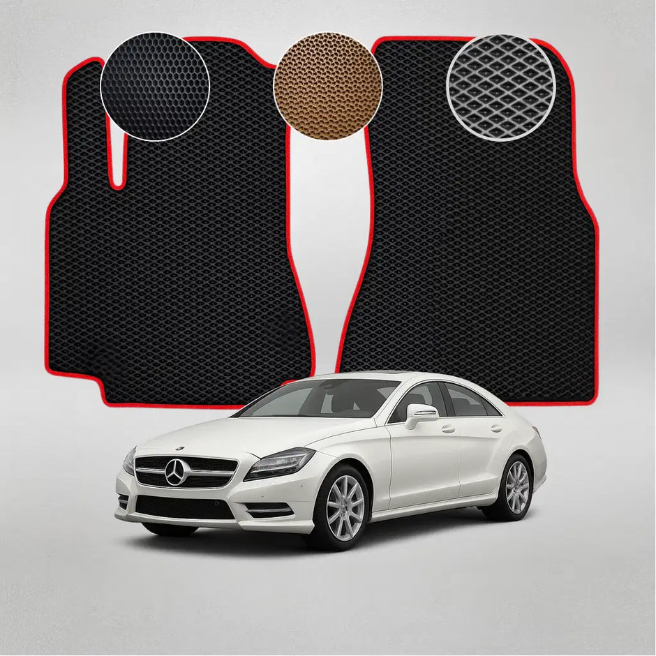 EVA grindų kilimėliai, skirti „Mercedes-Benz W(C)218 CLS“ klasės antros kartos kupė (2010–2017 m.) automobiliui