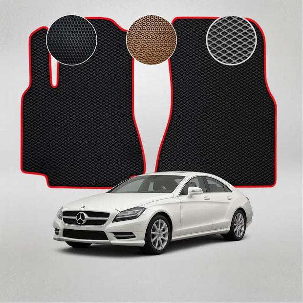 EVA grindų kilimėliai, skirti „Mercedes-Benz W(C)218 CLS“ klasės antros kartos kupė (2010–2017 m.) automobiliui
