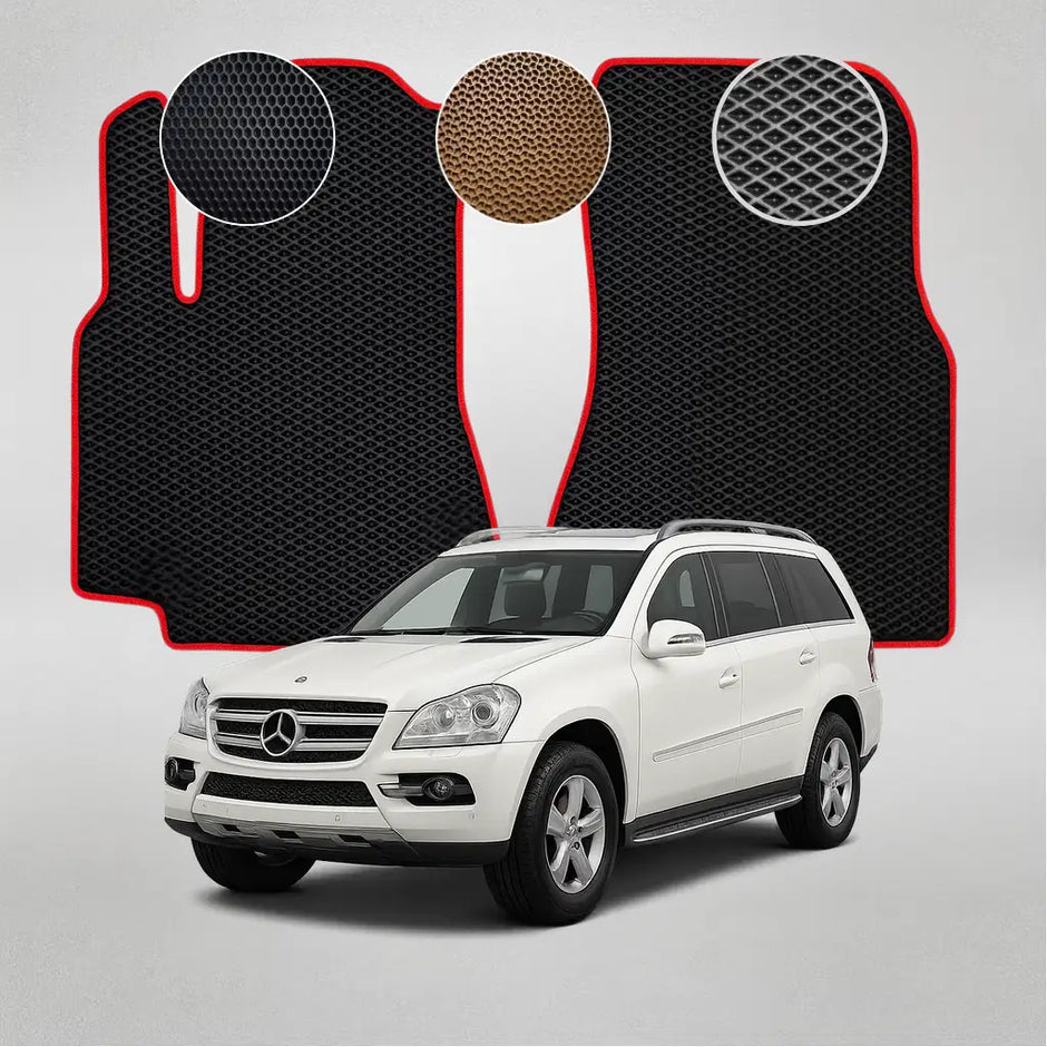 EVA grindų kilimėliai, skirti „Mercedes-Benz X164 GL“ klasės pirmosios kartos krosoveriui (2006–2012 m.)