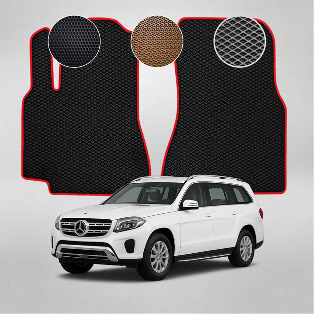 EVA grindų kilimėliai, skirti „Mercedes-Benz X166 GLS“ klasės antros kartos krosoveriui (2015–2019 m.)