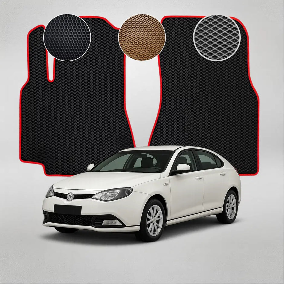 EVA grindų kilimėliai, skirti MG Motor MG-6 pirmosios kartos hečbekui (2009–2016 m.)