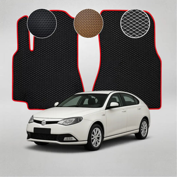 EVA grindų kilimėliai, skirti MG Motor MG-6 pirmosios kartos hečbekui (2009–2016 m.)