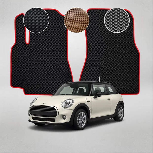EVA grindų kilimėliai Mini Cooper F56 3-iosios kartos hečbekui (nuo 2014 m.)