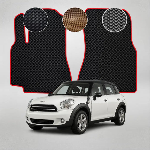 EVA grindų kilimėliai, skirti „Mini Countryman R60“ pirmosios kartos krosoveriui (2010–2016 m.)