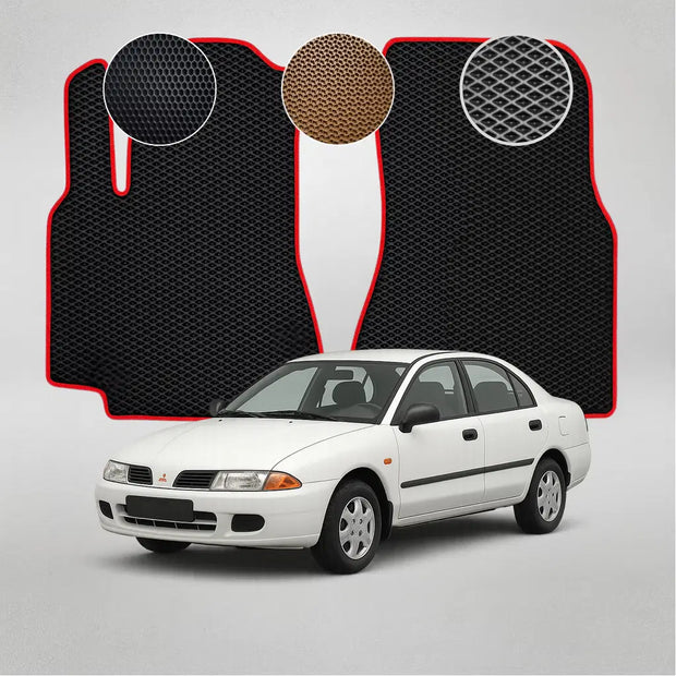 EVA grindų kilimėliai, skirti „Mitsubishi Carisma“ pirmosios kartos sedanui (1995–2004 m.)