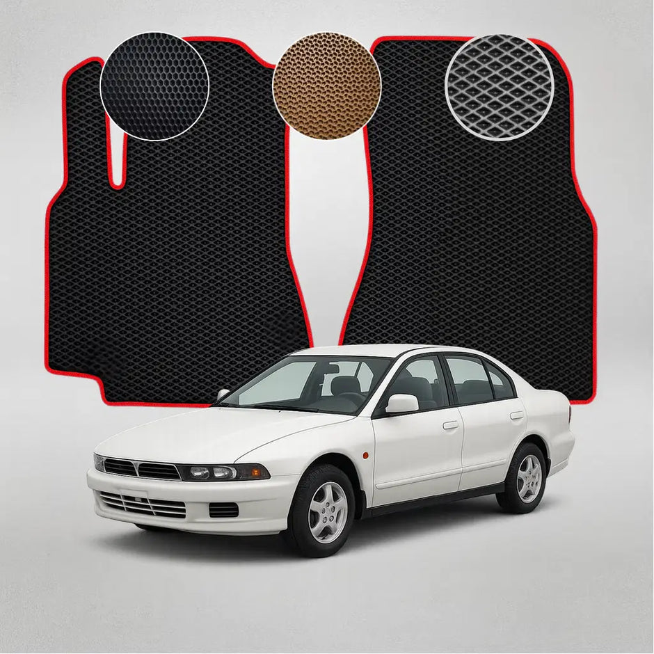 EVA grindų kilimėliai, skirti Mitsubishi Galant 8-osios kartos sedanui (1996–2001 m.)
