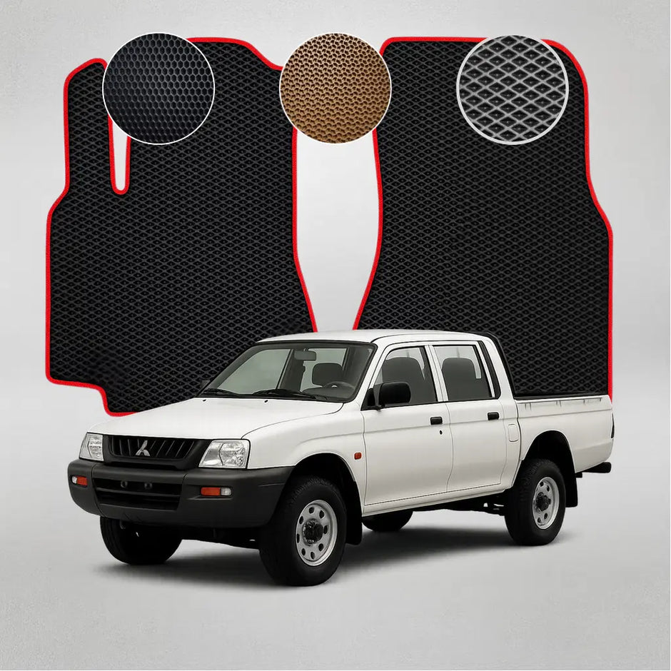 EVA grindų kilimėliai, skirti „Mitsubishi L200“ 3-iosios kartos pikapui (1996–2006 m.)