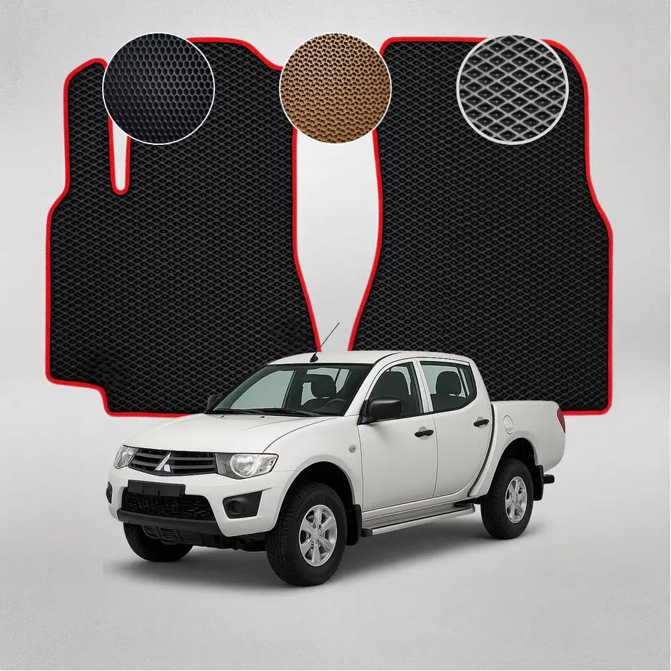 EVA grindų kilimėliai, skirti „Mitsubishi L200“ 4-osios kartos pikapui (2006–2011 m.)