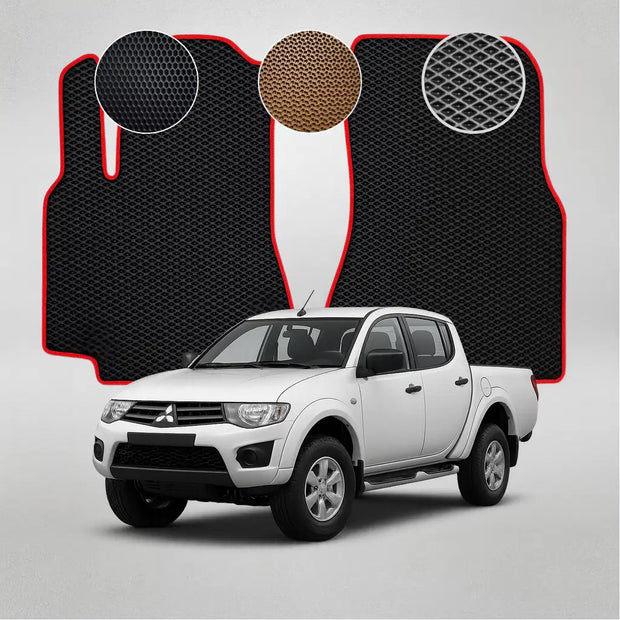EVA grindų kilimėliai, skirti „Mitsubishi L200“ 5-osios kartos pikapui (nuo 2015 m.)