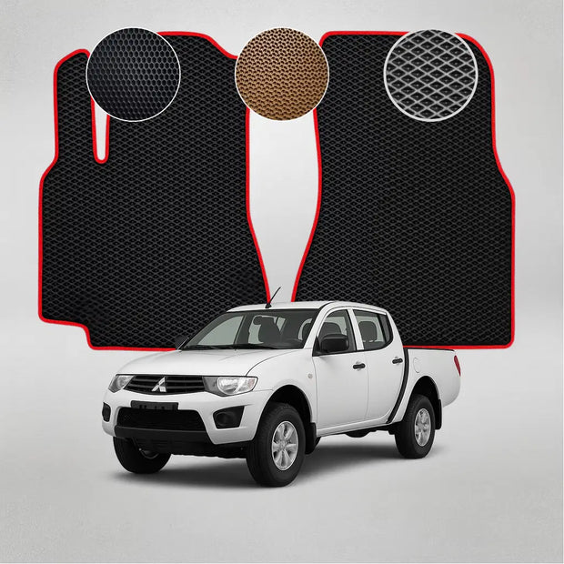 EVA grindų kilimėliai, skirti „Mitsubishi L200“ 4-osios kartos pikapui (2011–2015 m.)