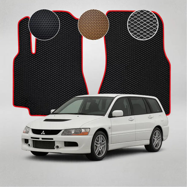 EVA grindų kilimėliai, skirti „Mitsubishi Lancer Evolution“ 9-osios kartos sedanui (2005–2007 m.)