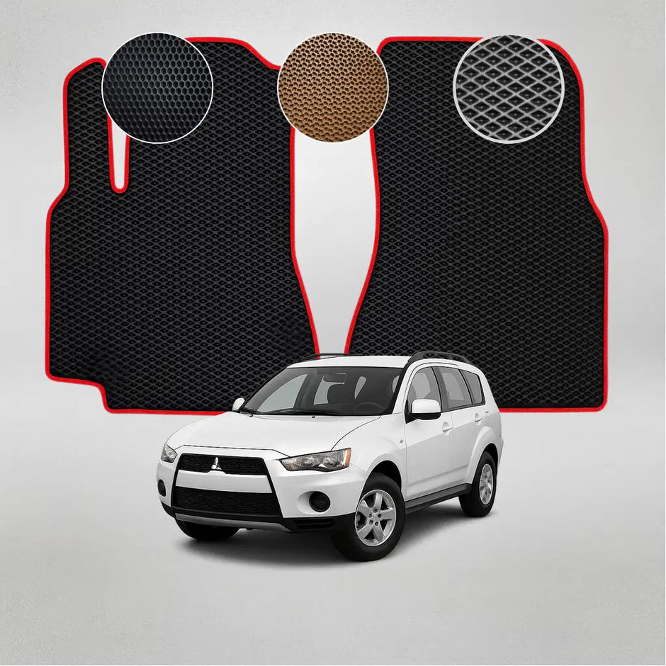 EVA grindų kilimėliai, skirti „Mitsubishi Outlander (XL)“ antros kartos krosoveriui (2006–2012 m.)