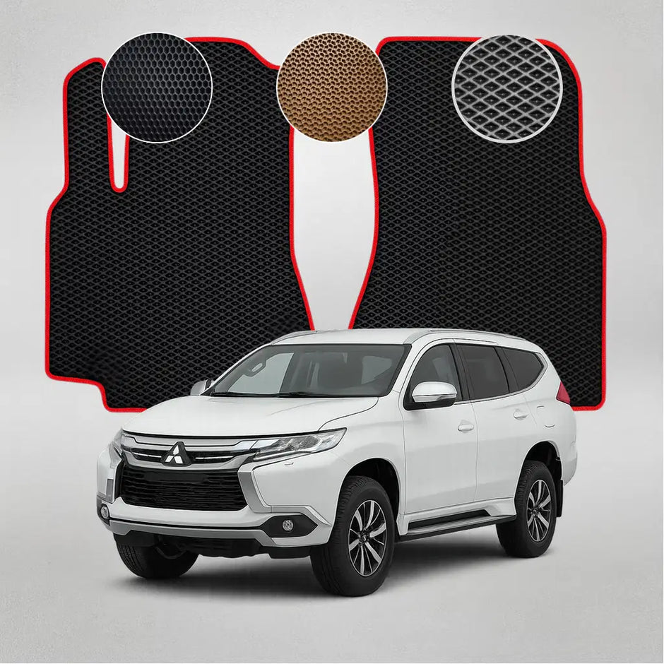 EVA kilimėliai, skirti „Mitsubishi Pajero Sport“ 3-iosios kartos krosoveriui (nuo 2015 m.)