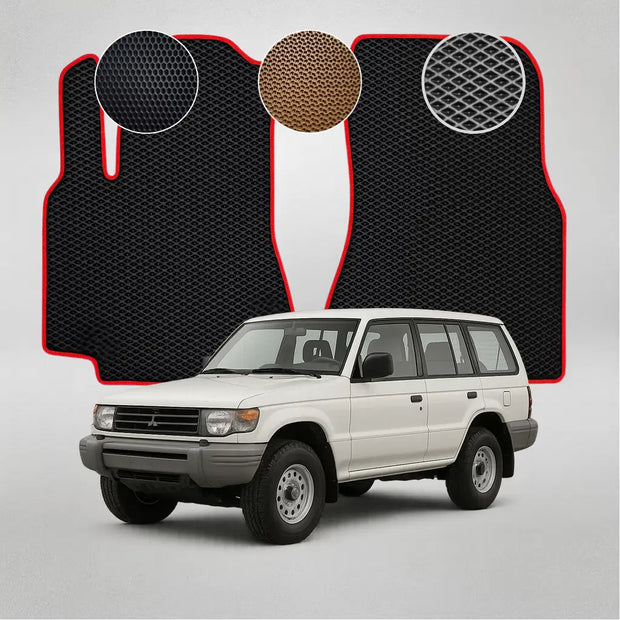 EVA grindų kilimėliai, skirti Mitsubishi Pajero 2 gen Crossover (1991–1999)