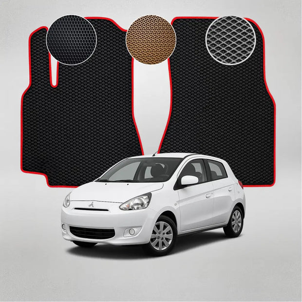 EVA grindų kilimėliai, skirti „Mitsubishi Space Star“ antros kartos hečbekui (2012–2016 m.)