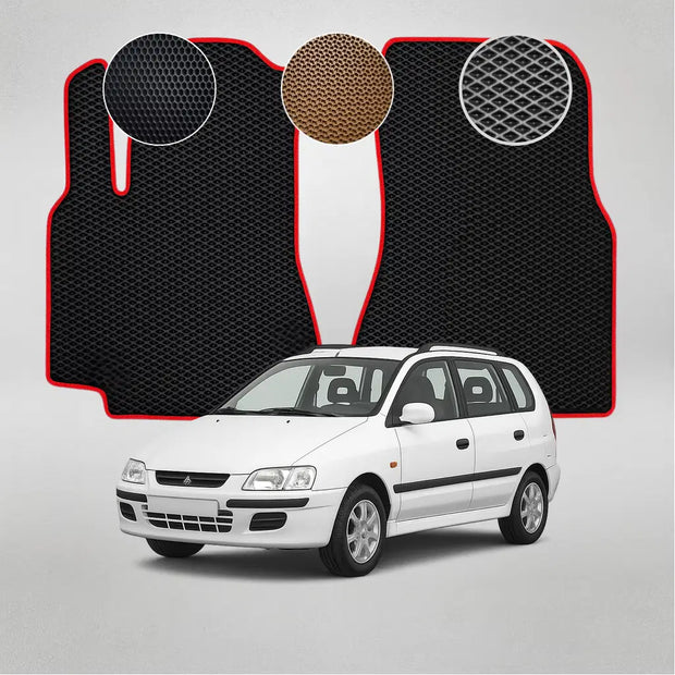 EVA kilimėliai, skirti „Mitsubishi Space Star“ pirmosios kartos minivenui (2002–2005 m.)