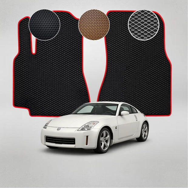 EVA grindų kilimėliai, skirti „Nissan 350Z“ pirmosios kartos kupė (2002–2009 m.)