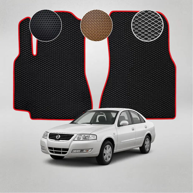 EVA grindų kilimėliai, skirti „Nissan Almera Classic“ pirmosios kartos sedanui (2006–2012 m.)