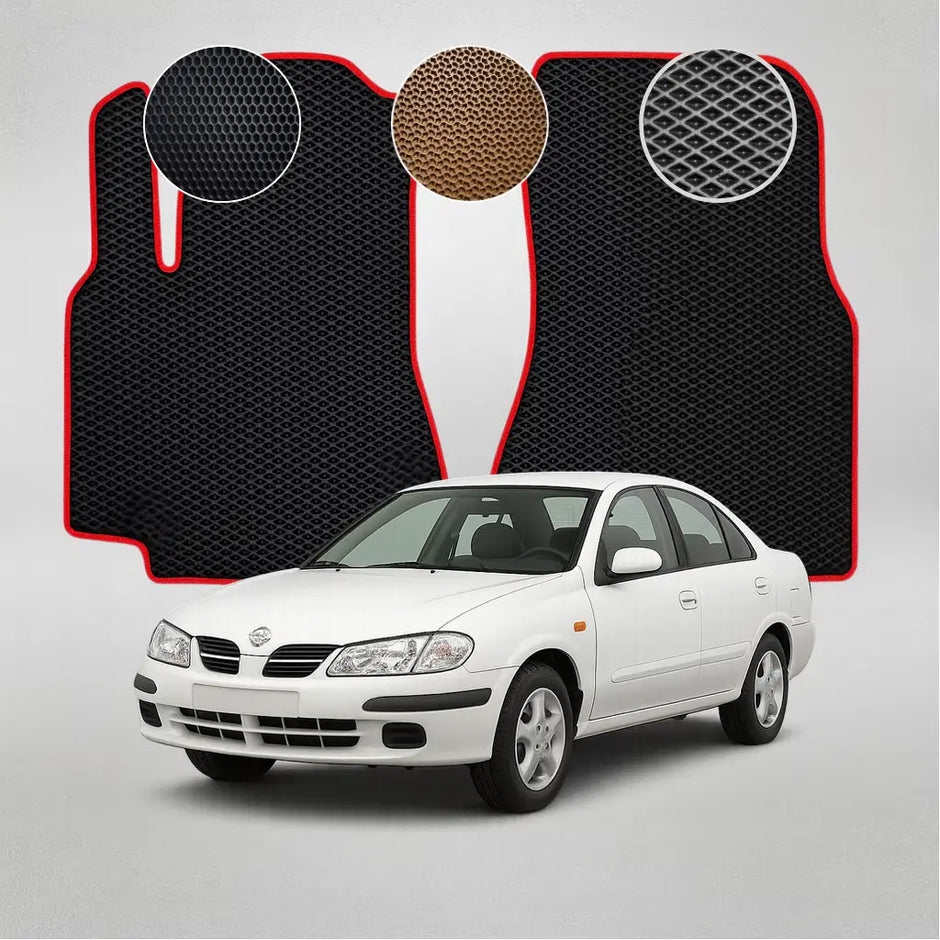 EVA grindų kilimėliai, skirti Nissan Almera 2-osios kartos sedanui (2000–2006 m.)