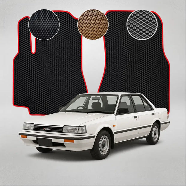 EVA grindų kilimėliai, skirti „Nissan Bluebird“ 8-osios kartos sedanui (1985–1990 m.)