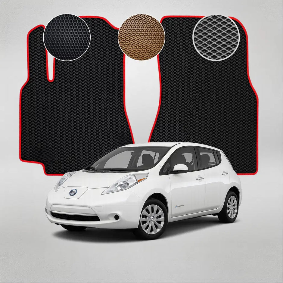 EVA grindų kilimėliai, skirti „Nissan Leaf“ pirmosios kartos hečbekui (2010–2017 m.)