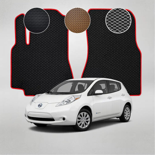 EVA grindų kilimėliai, skirti „Nissan Leaf“ pirmosios kartos hečbekui (2010–2017 m.)