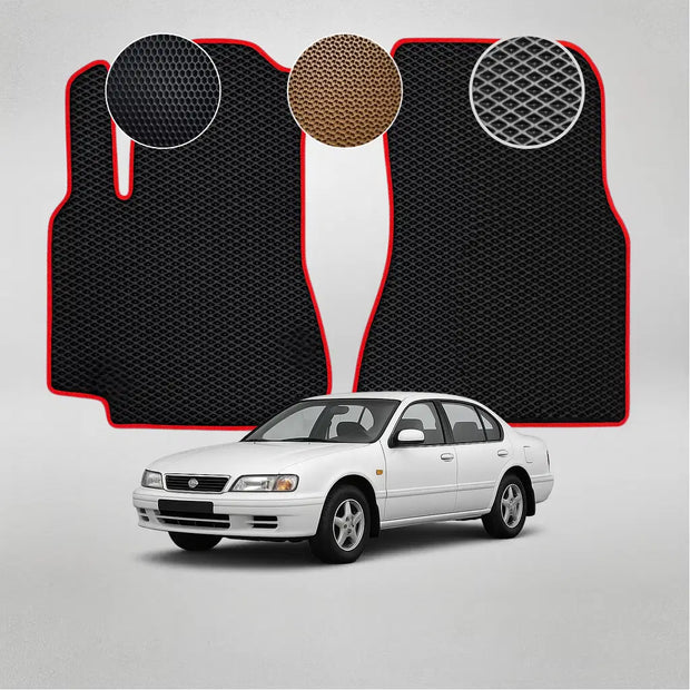 EVA grindų kilimėliai, skirti „Nissan Maxima QX A32“ 4-osios kartos sedanui (1994–1999 m.)