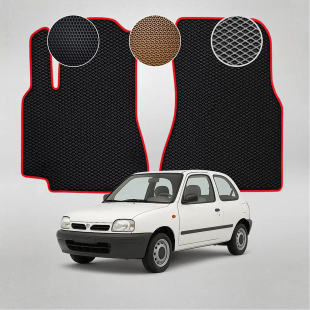 EVA grindų kilimėliai, skirti „Nissan Micra K11“ antros kartos hečbekui (1993–2003 m.)