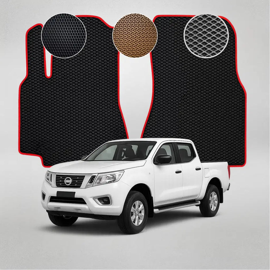EVA grindų kilimėliai, skirti „Nissan Navara D23“ 4-osios kartos pikapui (nuo 2014 m.)