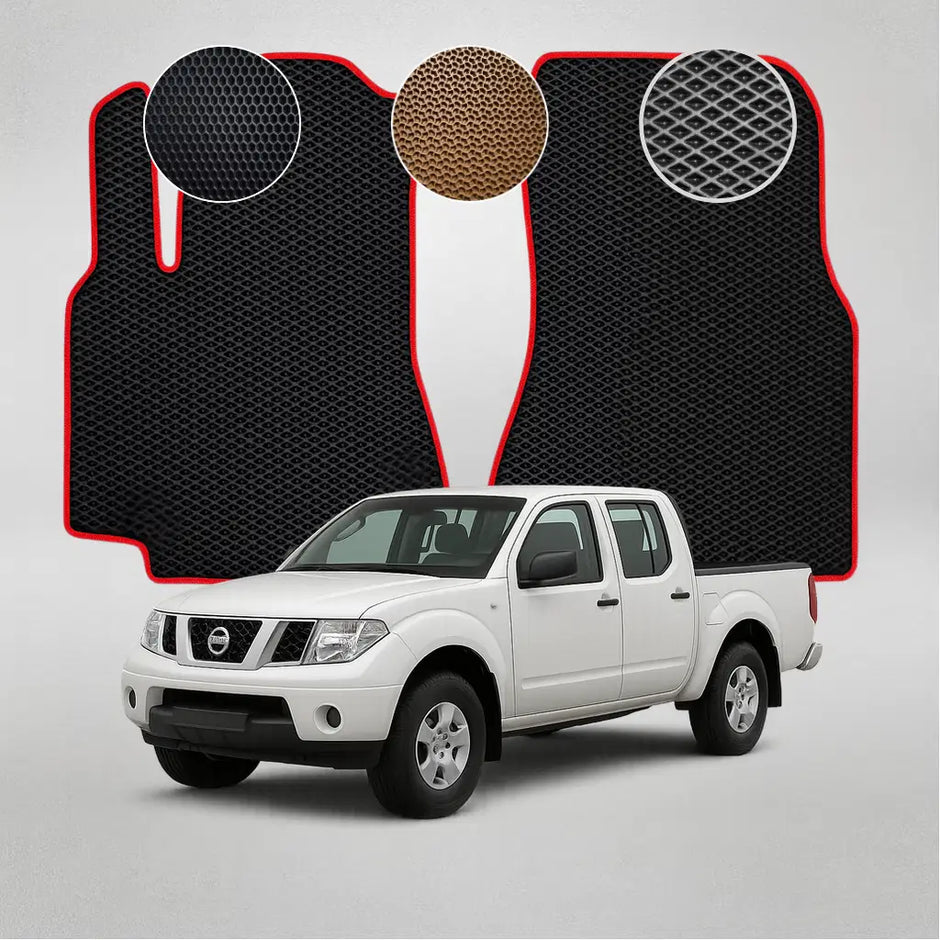 EVA grindų kilimėliai, skirti „Nissan Navara D40“ 3-iosios kartos pikapui (2005–2021 m.)