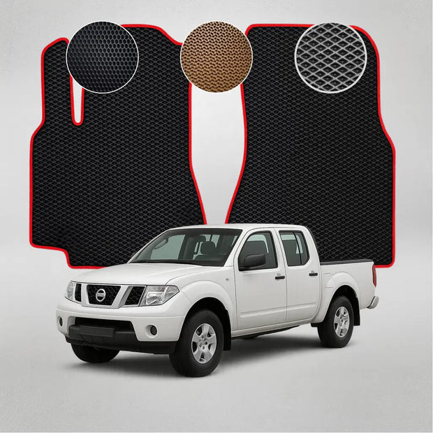 EVA grindų kilimėliai, skirti „Nissan Navara D40“ 3-iosios kartos pikapui (2005–2021 m.)