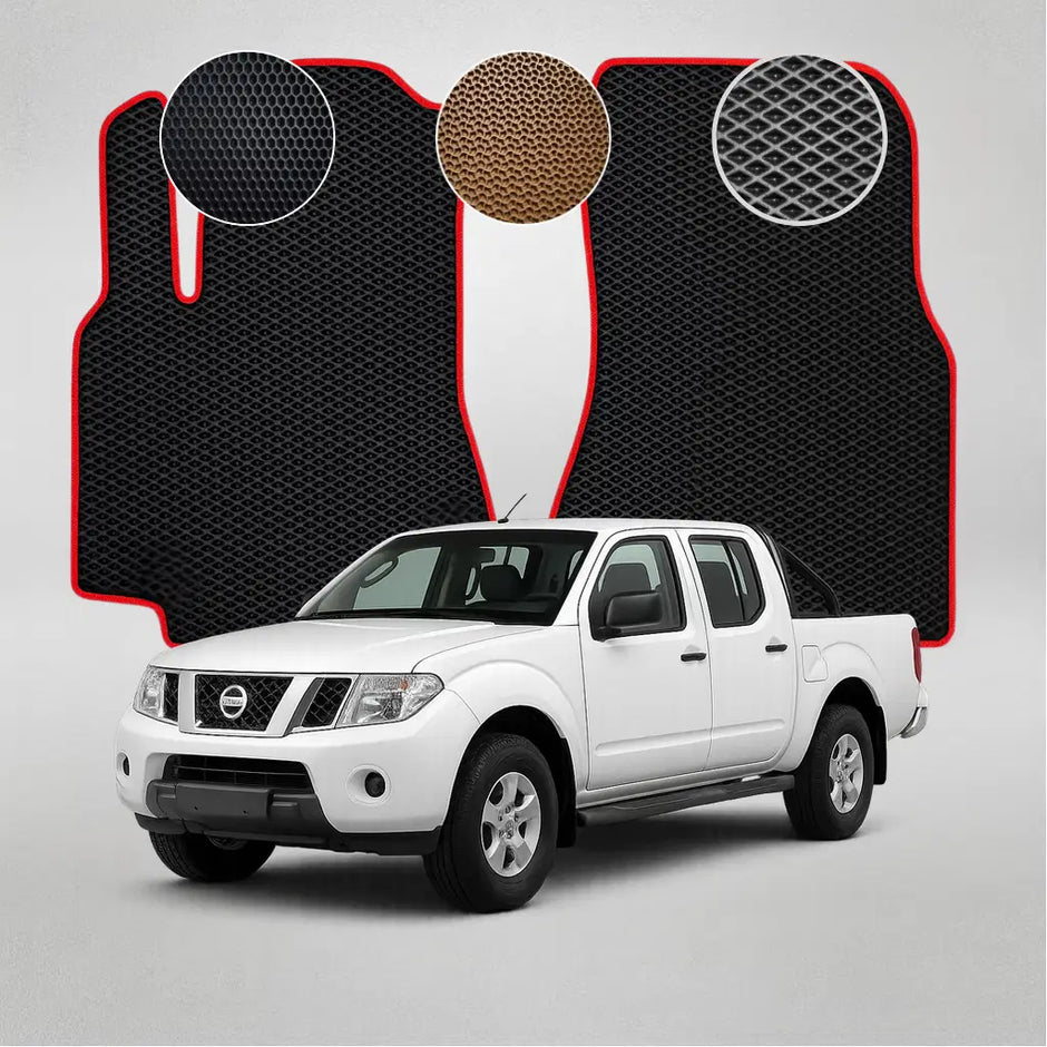 EVA grindų kilimėliai, skirti „Nissan Navara D40“ 3-iosios kartos pikapui (2010–2021 m.)