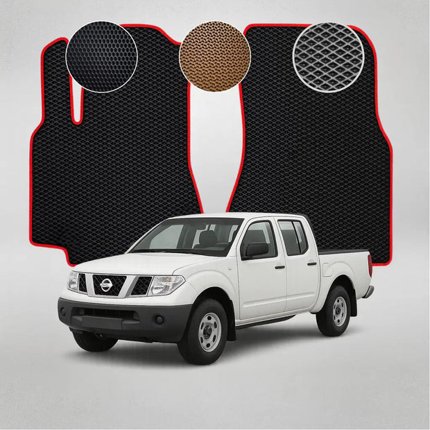 EVA grindų kilimėliai, skirti „Nissan Navara“ (Frontier) 3-iosios kartos pikapui (2004–2010 m.)