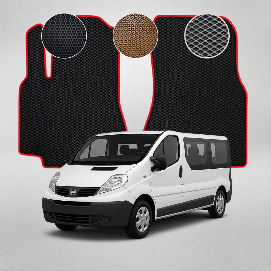 EVA kilimėliai, skirti „Nissan Primastar“ pirmosios kartos minivenui (2002–2016 m.)