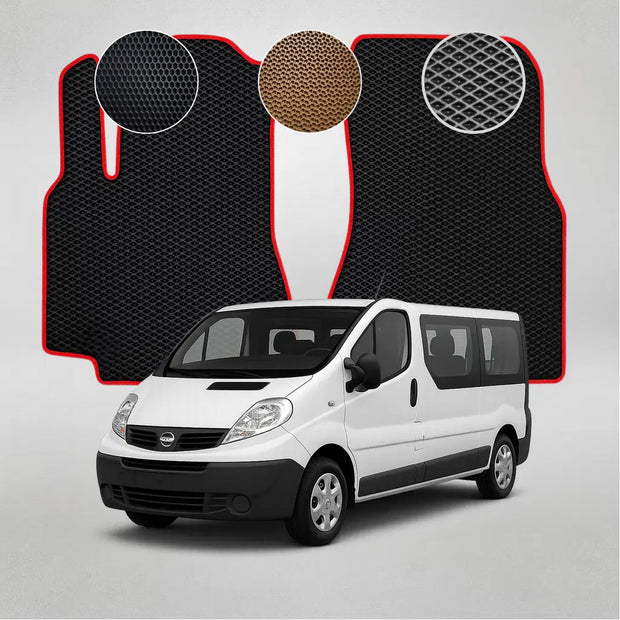 EVA kilimėliai, skirti „Nissan Primastar“ pirmosios kartos minivenui (2002–2016 m.)