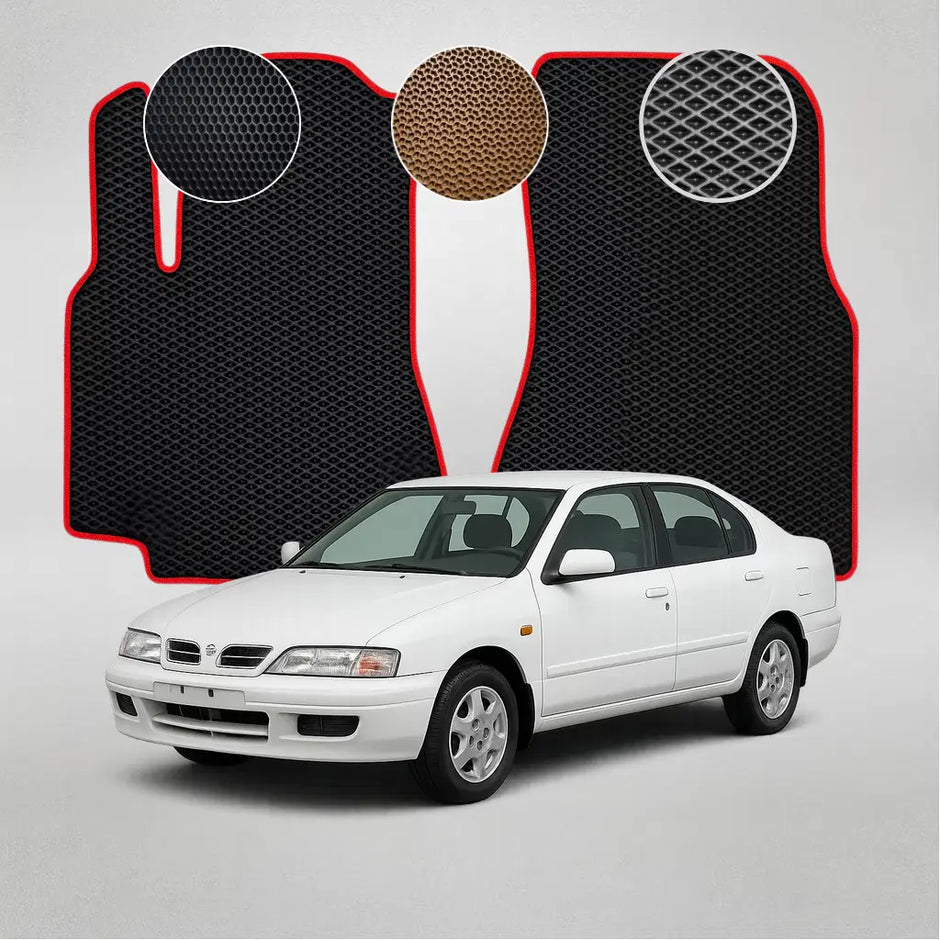EVA grindų kilimėliai, skirti Nissan Primera P11 2-os kartos sedanui (1996–2002 m.)