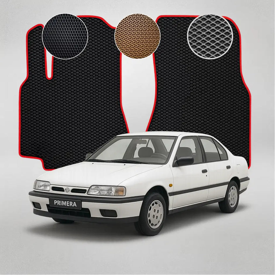 EVA grindų kilimėliai, skirti Nissan Primera P-10 1st gen Sedan (1990–1996)