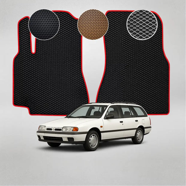 EVA grindų kilimėliai, skirti „Nissan Primera P-10“ pirmosios kartos kombi (1990–1996 m.)