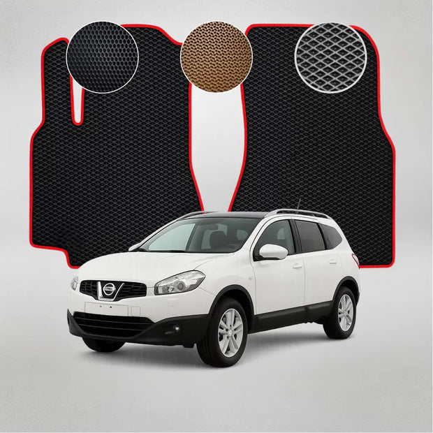 EVA grindų kilimėliai, skirti „Nissan Qashqai+2“ pirmosios kartos krosoveriui (2008–2013 m.)