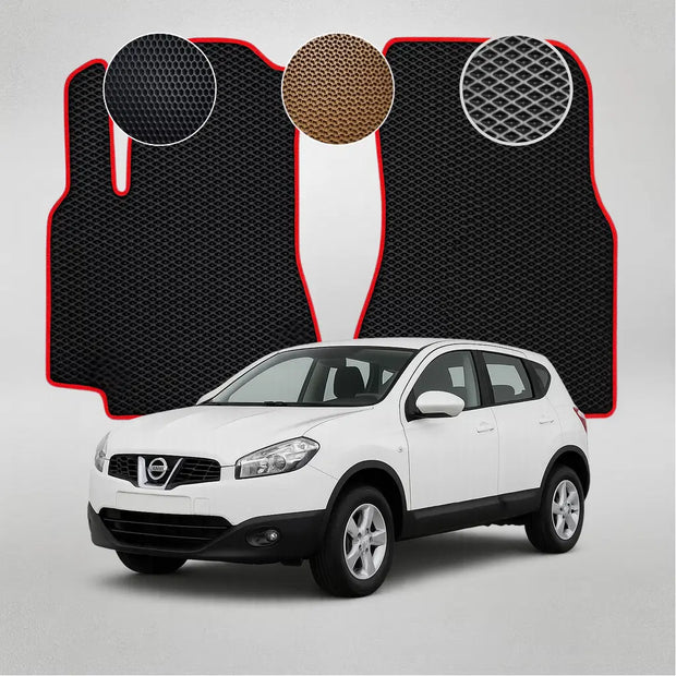 EVA grindų kilimėliai, skirti „Nissan Qashqai J10“ pirmosios kartos krosoveriui (2007–2013 m.)