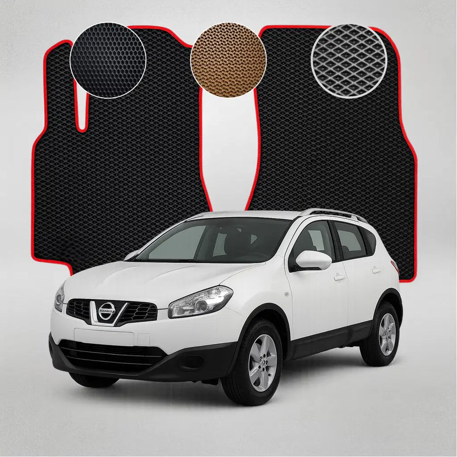 EVA grindų kilimėliai, skirti „Nissan Qashqai J10“ pirmosios kartos krosoveriui (2010–2013 m.)