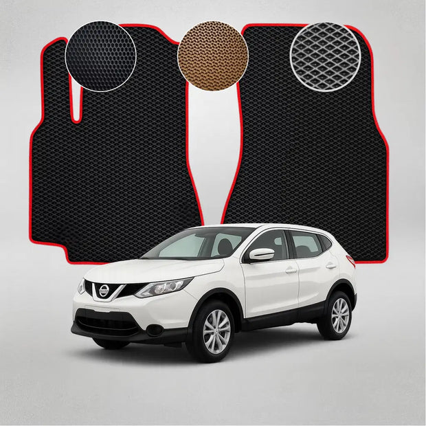EVA grindų kilimėliai, skirti „Nissan Qashqai J11“ antros kartos krosoveriui (2013–2017 m.)