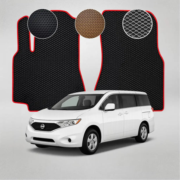 EVA kilimėliai Nissan Quest 4-os kartos minivenui (nuo 2010 m.)