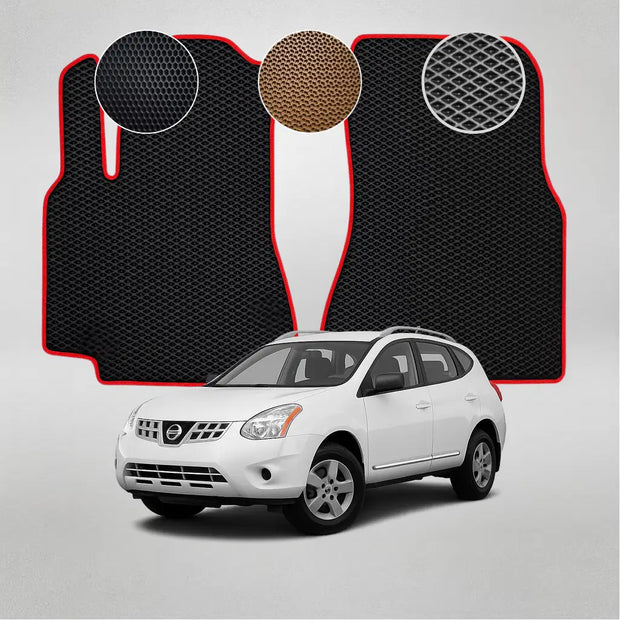 EVA grindų kilimėliai, skirti „Nissan Rogue“ pirmosios kartos krosoveriui (2007–2015 m.)