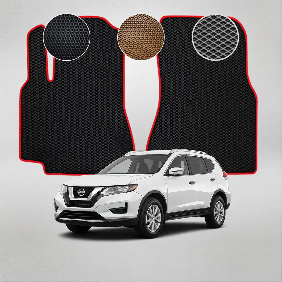 EVA grindų kilimėliai, skirti „Nissan Rogue“ antros kartos krosoveriui (2017–2021 m.)