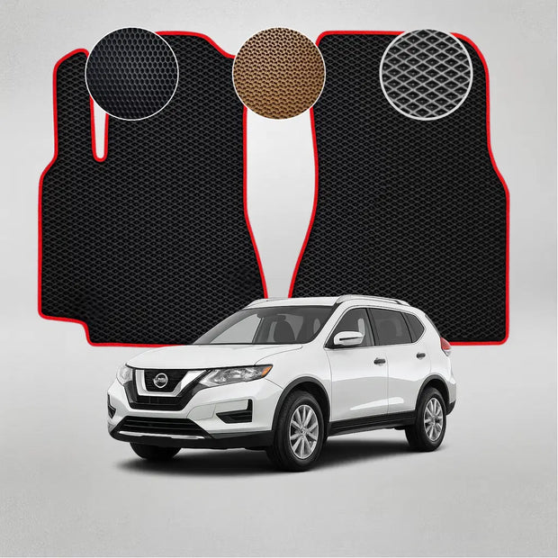 EVA grindų kilimėliai, skirti „Nissan Rogue“ antros kartos krosoveriui (2017–2021 m.)