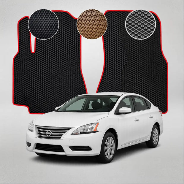 EVA grindų kilimėliai, skirti „Nissan Sentra B17“ 7-osios kartos sedanui (2012–2019 m.)