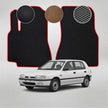 EVA grindų kilimėliai, skirti „Nissan Sunny N14“ antros kartos hečbekui (1990–1995 m.)