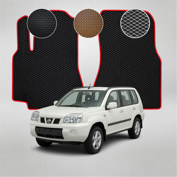 EVA grindų kilimėliai, skirti „Nissan X-Trail T30“ pirmosios kartos krosoveriui (2001–2007 m.)