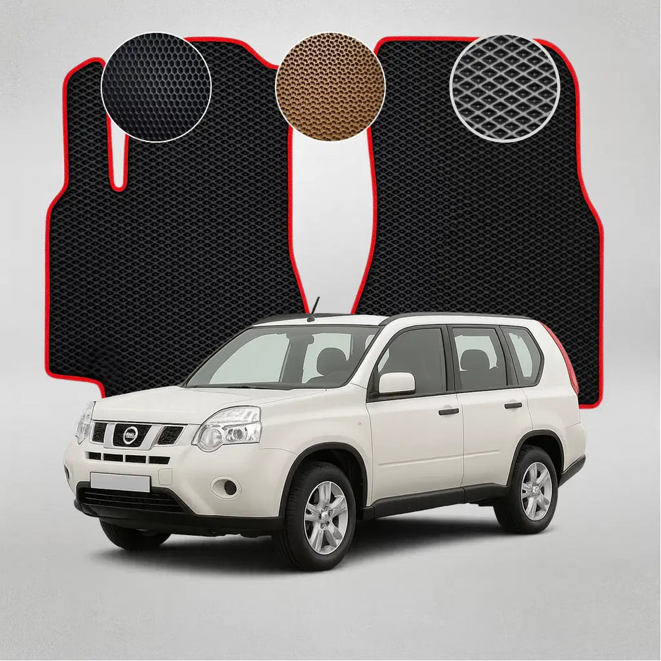 EVA grindų kilimėliai, skirti „Nissan X-trail T31“ antros kartos krosoveriui (2007–2014 m.)